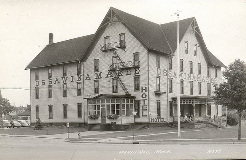 Hotel Ossawinamkee - Vintage Postcard